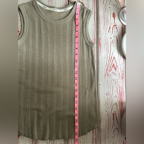 {MOUN TEN} Vintage Rib Tank Top Slub Rib - Kid’s Sz L - Picture 12 of 12